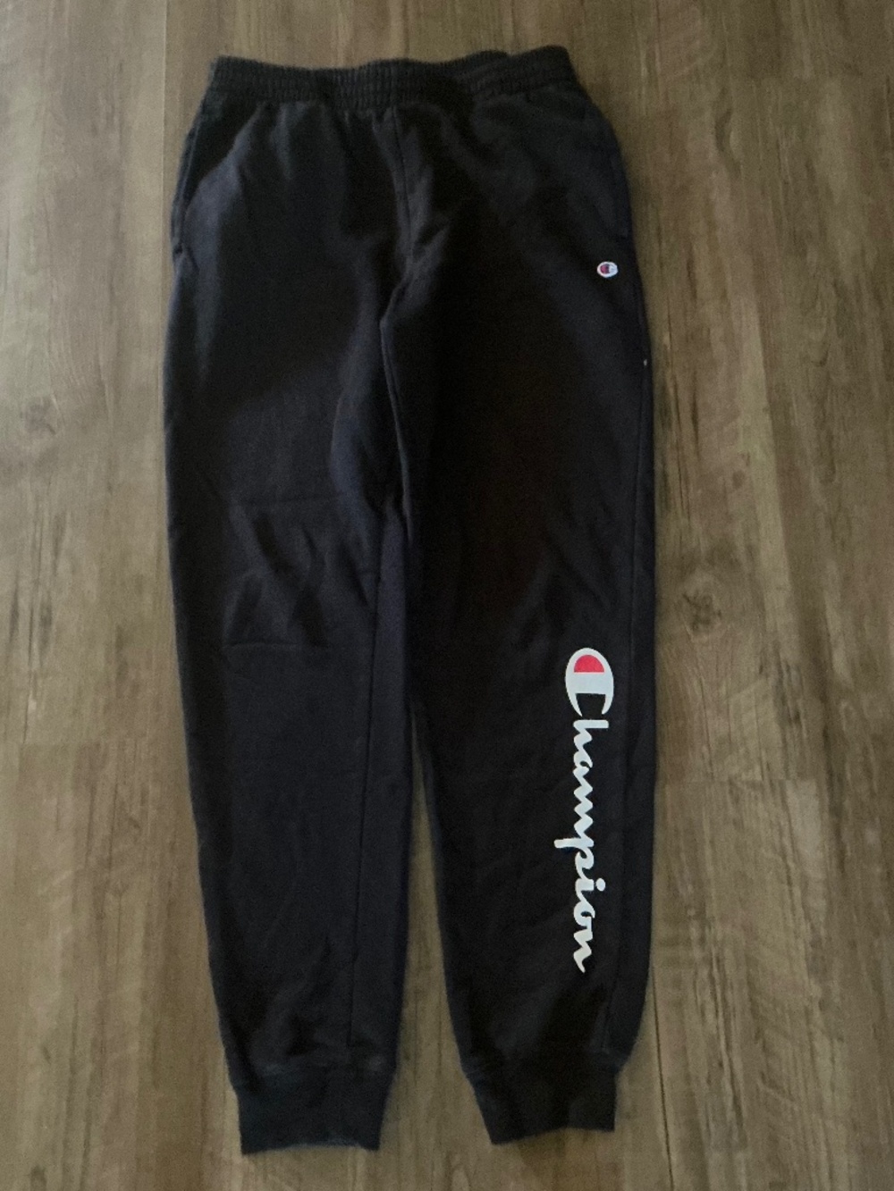 Champion Joggers in black, size XL